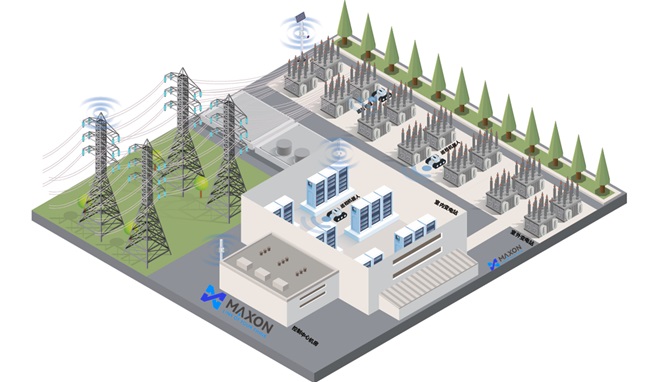 能源電力無線解決方案架構(gòu)示意